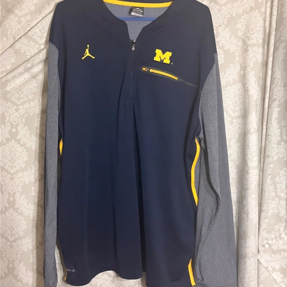 Jordan Michigan Half Zip Pullover XXL